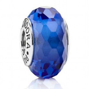 Pandora Sterling FASCINATINGBLUE GlassMurano Charm